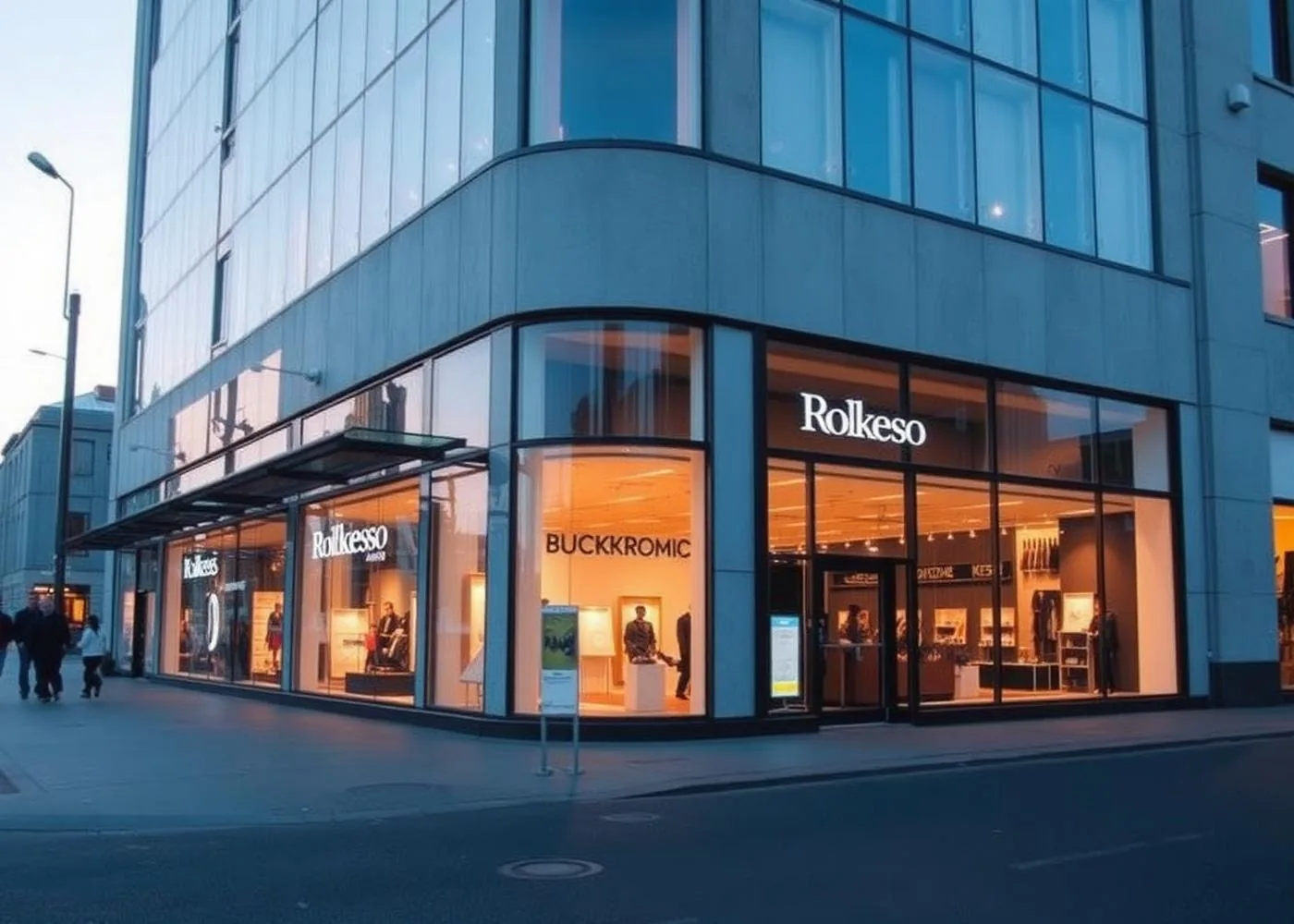 Retail commercial facility